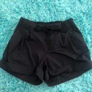 Black Lululemon Cuff Shorts